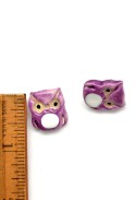 Owl Ceramic Studs